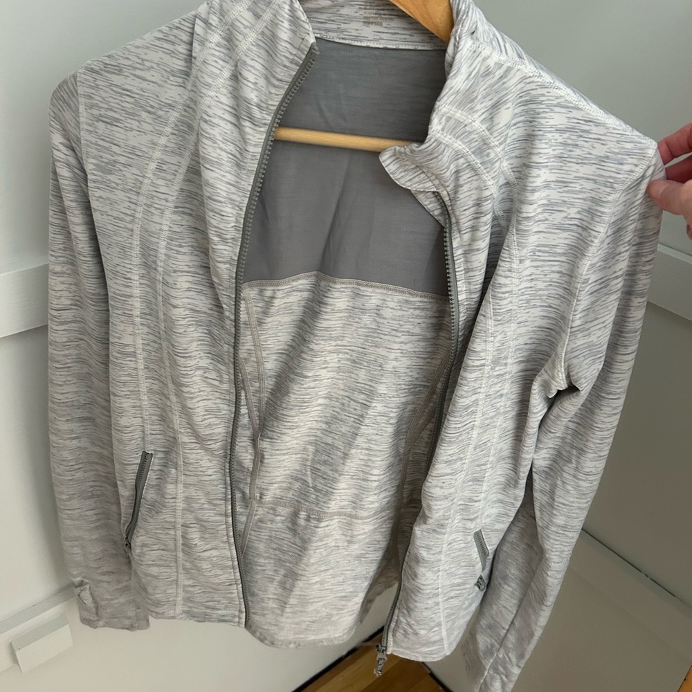 Gray Zip-Up Jacket - Picture 3 of 3